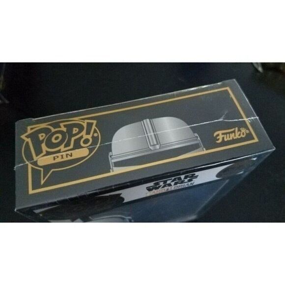 #SE Star Wars Mandalorian w/Grogu Funko Pop! Big Metal Enamel Pin - Picture 5 of 7